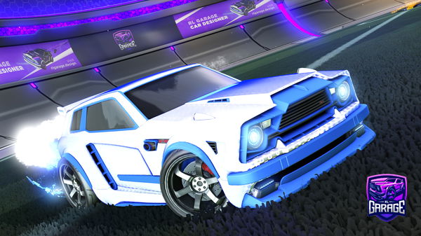 A Rocket League car design from G0J1RA