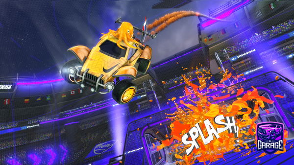 A Rocket League car design from Melfrikandel2