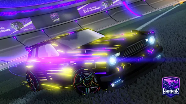 A Rocket League car design from Chikennug3ts