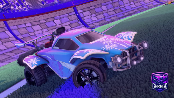 A Rocket League car design from Vibez_16