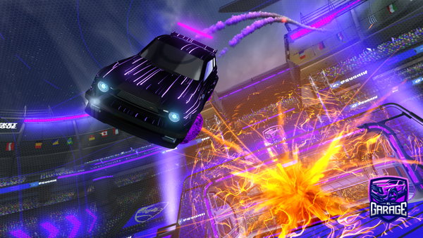 A Rocket League car design from StratTheRat