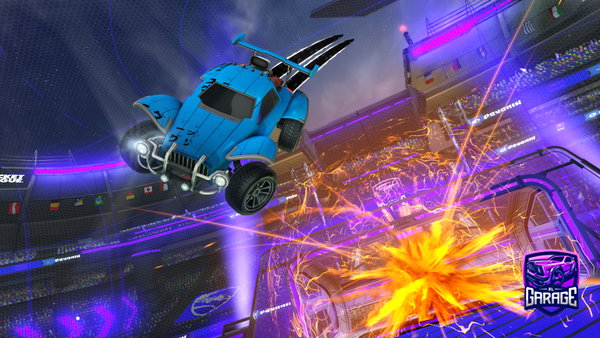 A Rocket League car design from Jojotje1234