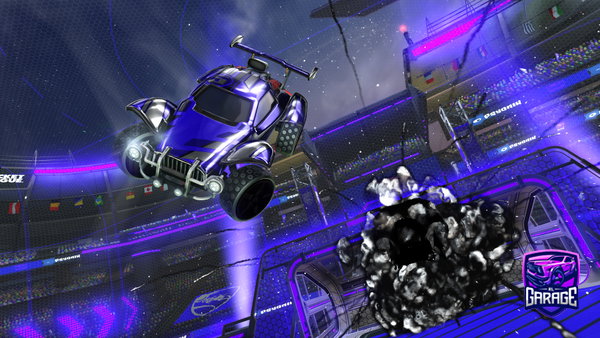 A Rocket League car design from risketo