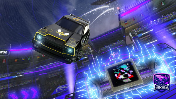 A Rocket League car design from Mythrilazerlover