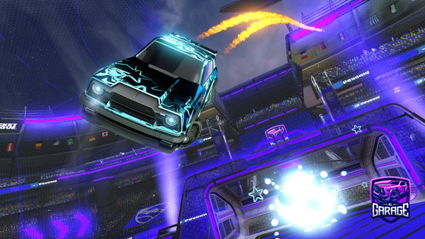 A Rocket League car design from kingcobrax03