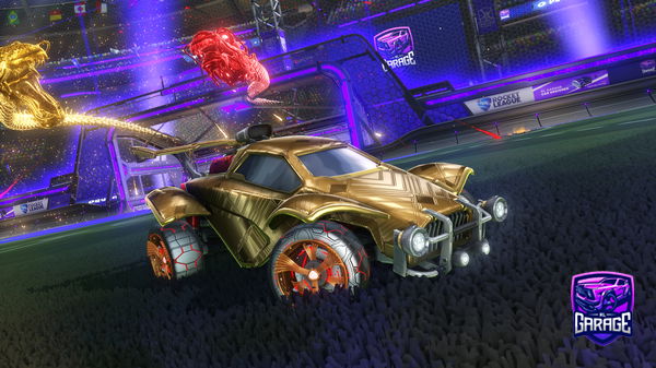 A Rocket League car design from sxniKzzz