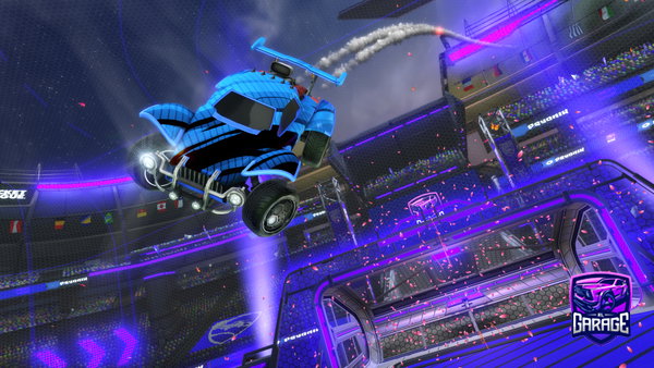 A Rocket League car design from Hunek
