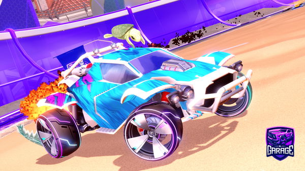 A Rocket League car design from SenseiVulcaN