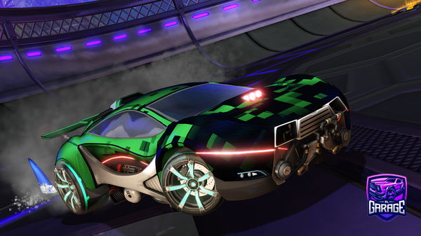 A Rocket League car design from DrAg0N75