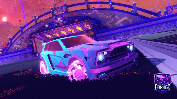 A Rocket League car design from Sylix23