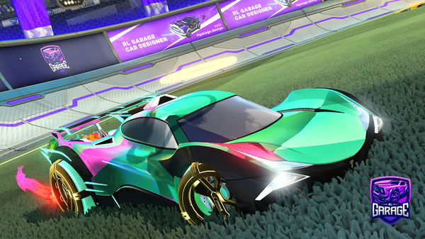 A Rocket League car design from ItsGiuze