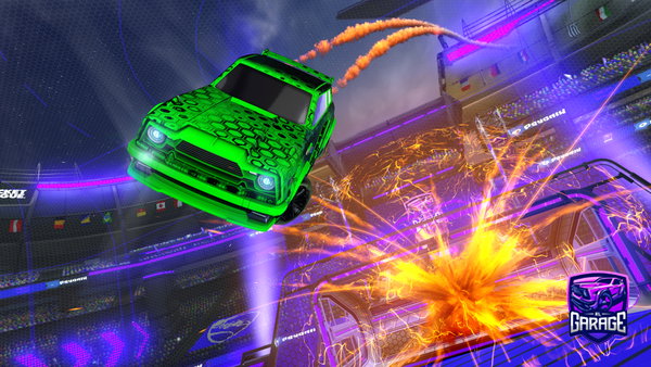 A Rocket League car design from x6kaiaiaii9x