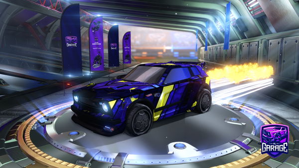 A Rocket League car design from Dominus0p