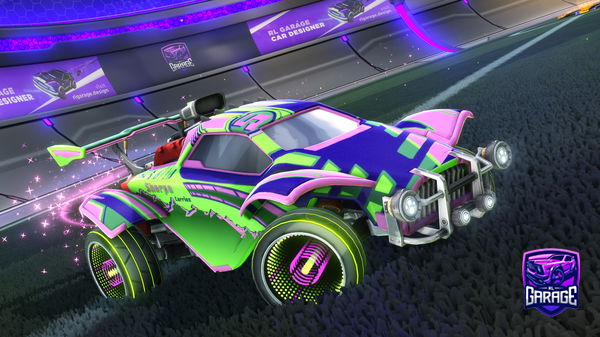 A Rocket League car design from Tommygun1235446