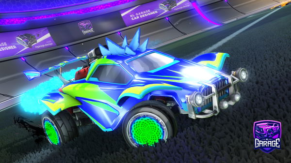 A Rocket League car design from XavATTAX