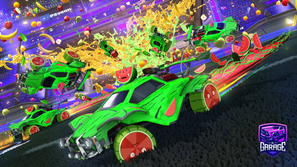 A Rocket League car design from kzaff