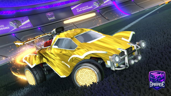A Rocket League car design from SupremeStrikerr