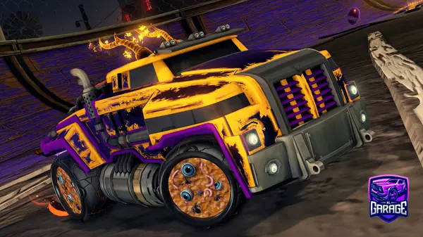 A Rocket League car design from thegatherer