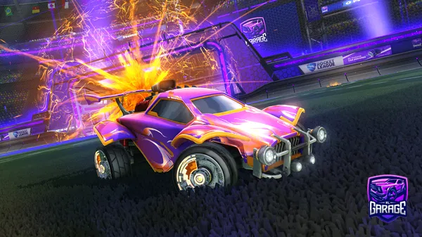 A Rocket League car design from Leonardozt