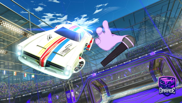 A Rocket League car design from iceteaV