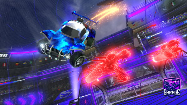 A Rocket League car design from LKOKUSHIBo-