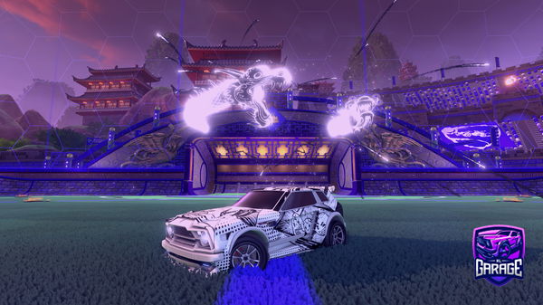 A Rocket League car design from notme1404