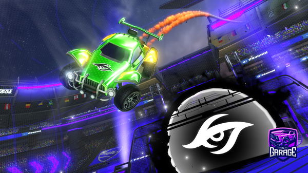 A Rocket League car design from Penguin_TTT