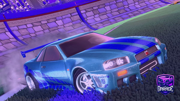 A Rocket League car design from maukas-kana