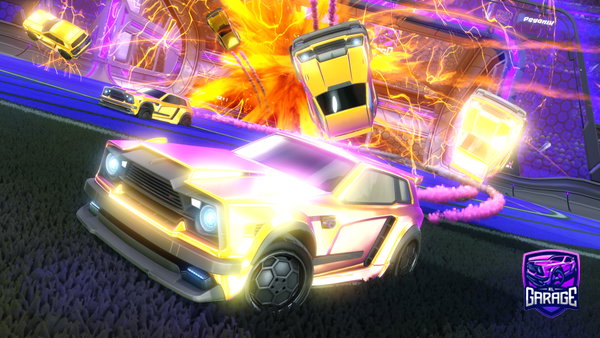 A Rocket League car design from Kris_09