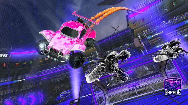 A Rocket League car design from RL_BOY11