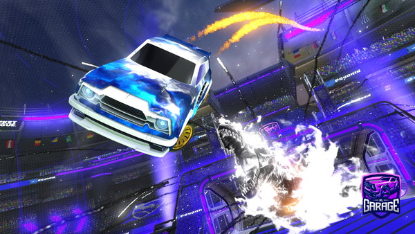 A Rocket League car design from owzking16