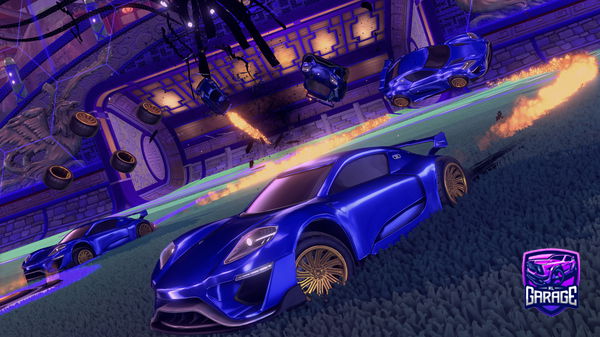 A Rocket League car design from Uptx_maghxst