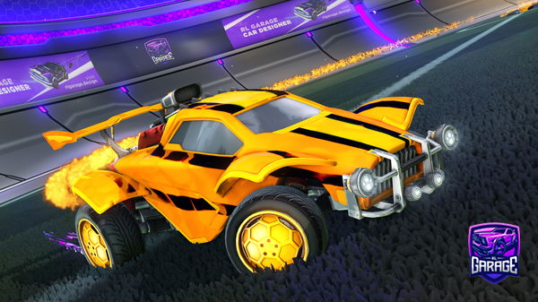 A Rocket League car design from ZR-42