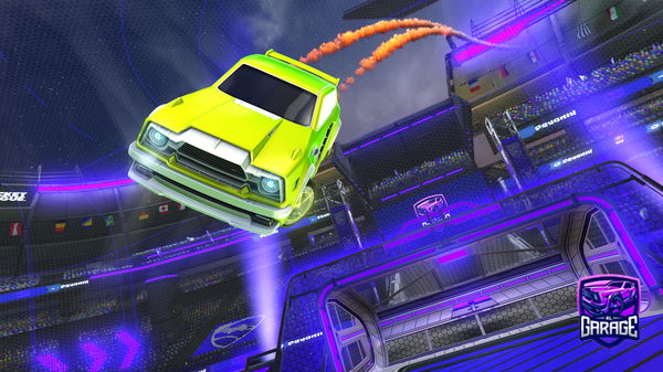 A Rocket League car design from KaplaMeister