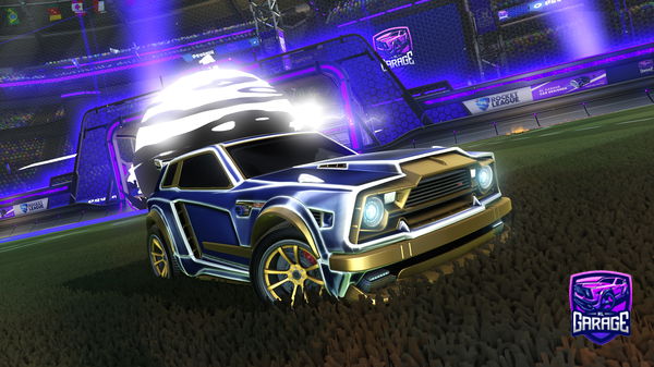 A Rocket League car design from Zachatacka