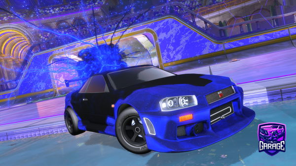 A Rocket League car design from ryze8283