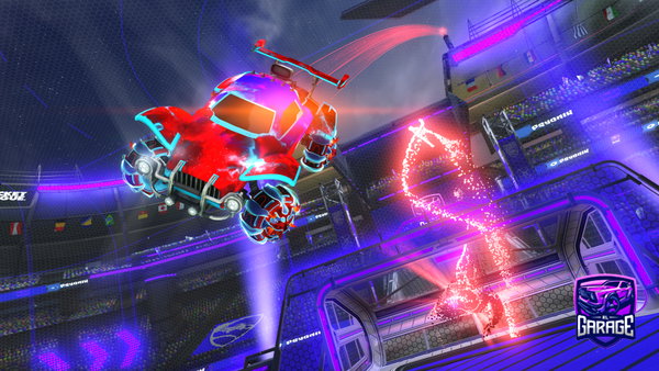 A Rocket League car design from 0s1x