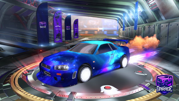A Rocket League car design from xXgiovanni007Xx