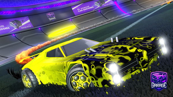 A Rocket League car design from 27_Lemons