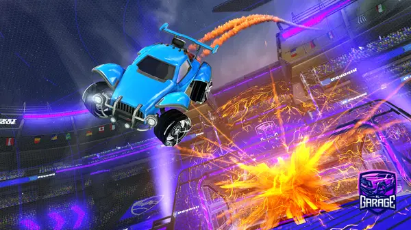 A Rocket League car design from Fruticious