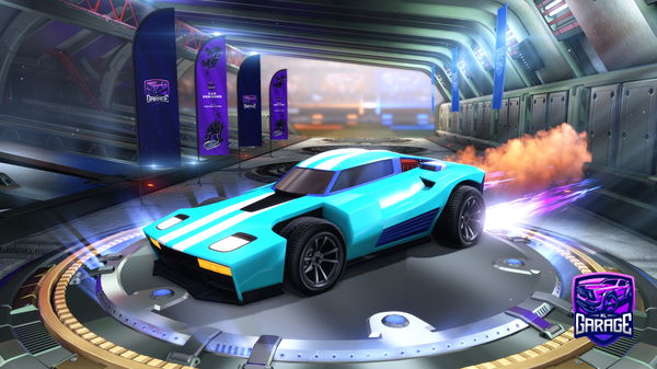 A Rocket League car design from MilesPierreC