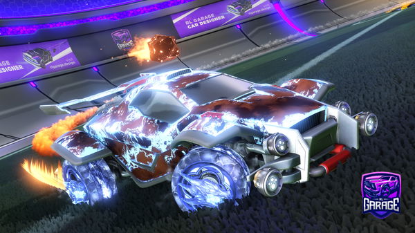 A Rocket League car design from DoggosGG