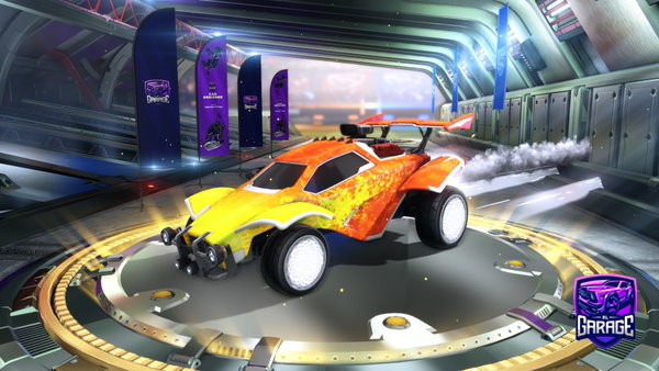 A Rocket League car design from PRIZME