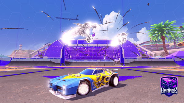 A Rocket League car design from Turbozox