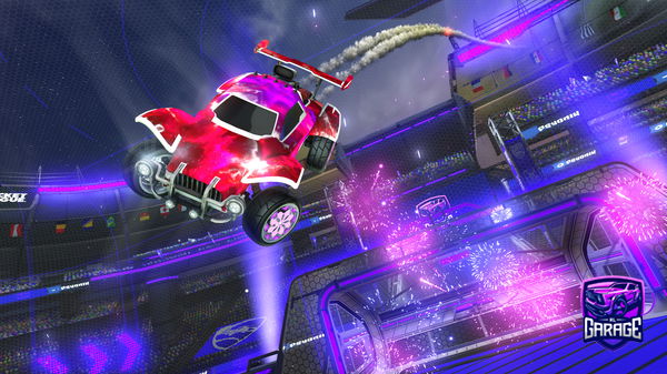 A Rocket League car design from Booked_GalaxyX29