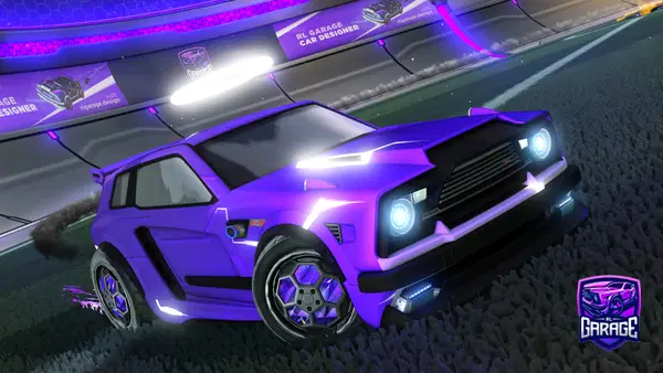 A Rocket League car design from juminoro