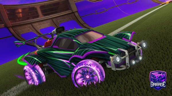 A Rocket League car design from 2Crispy