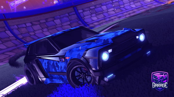 A Rocket League car design from Flappp12