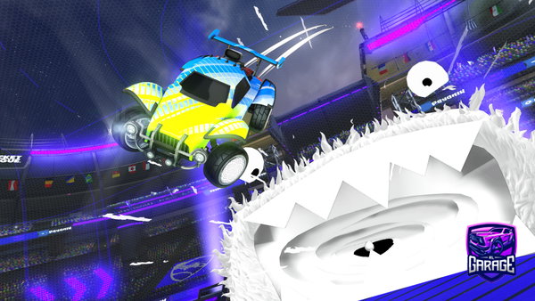 A Rocket League car design from Aidan09