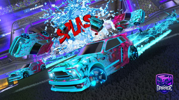 A Rocket League car design from 480k